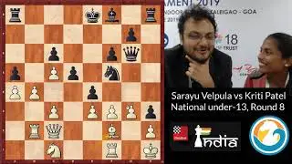 The Always smiling under-13 national champion - Sarayu Velpula