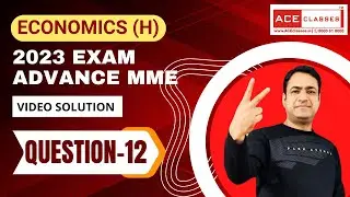 ADVANCE METHEMATICAL METHODS MME3 2023 PAPER Q12 (Lagrange Multiplier)