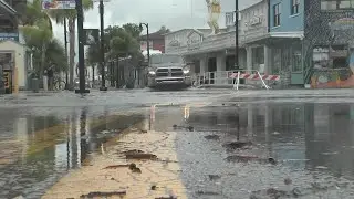 Idalia blasts Florida and Georgia, swamping the coast and closing highways