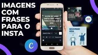 CANVA: COMO CRIAR IMAGEM COM FRASE PARA SEU INSTAGRAM