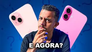 IPHONE 15 OU IPHONE 16? QUAL ESCOLHER? COMPARATIVO