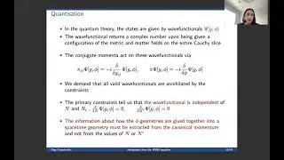 GQFI-UGent-WST Seminar: Olga Papadoulaki  "Holography from the Wheeler-DeWitt equation"