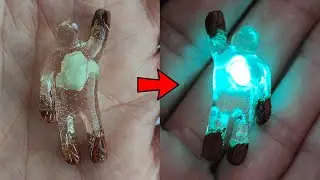 Светящийся кулон ЧЕЛОВЕЧЕК