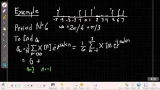 Discrete Time Fourier Series Example