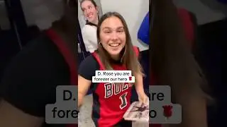 The game is better because D Rose played it 🌹