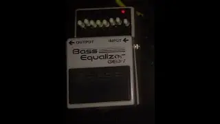 Boss Bass Equalizer GEB7 Distortion Modeling Digital Sampler Delay 2 DSD2 guitar tone #shorts