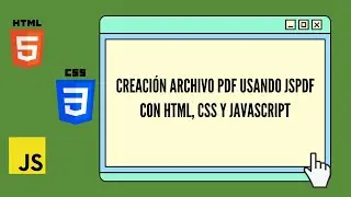 Crear PDF usando jsPDF con JavaScript