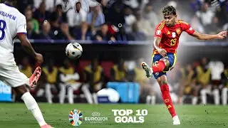 TOP 10 Goals of UEFA Euro 2024 | HD