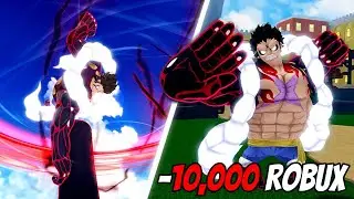 I Spent $10,000+ Robux Obtaining GEAR 4 on This NEW Roblox One Piece Game...