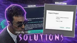 How To Fix Alight Motion Import Package Problem in Mobile 📱