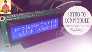 How to interface 16X2 LCD Display With Arduino || LCD Display Tutorial 1 || 