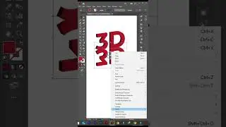 🚀3d text design in adobe illustrator 