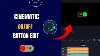 How to Make ON/OFF Switch Animation in Alight Motion | Toggle Button Tutorial 2025