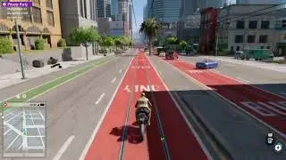 Cool Motorcycle Jump Watchdogs 2 #watchdogs #foryou #watchdogs2