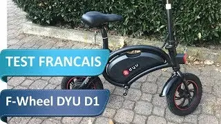 Test Fr du F-Wheel DYU D1, la draisienne électrique ultra sympa (pour adultes)