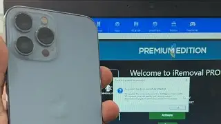 iRemovalPro Premium Edition Hello mode/Activation lock Bypass iPhone XR iPhone 14 ProMax With Signal