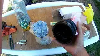Replacing the hub and CV joint on a Pajero 2