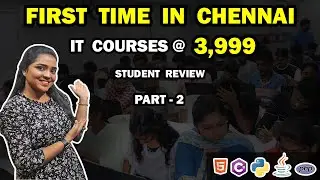 First Time In Chennai || IT Courses @ 3,999 Only/-
