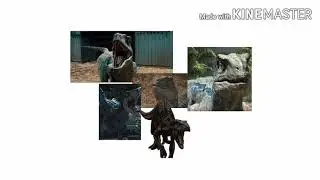 Happy Raptor Circle (Happy monkey circle meme)