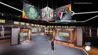 Início da transmissão do Campeonato Paulista na Record TV com Mylena Ciribelli - 22/01/2023