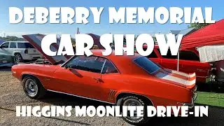 CAR SHOW – 2024 DeBerry Memorial Car Show – Higgins Moonlite Drive-In - Woodbury, TN - August 2024