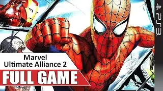 Marvel Ultimate Alliance 2 PS3 Gameplay Full Game Walkthrough