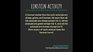 How many of each animal does the farmer have?