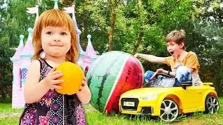Vidéo pour enfants - Chanson des fruits en français. Apprendre les noms des fruits