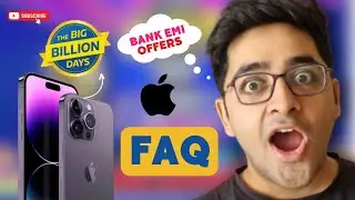 FLIPKART Big Billion Days 2023 - FAQ | IPHONE 12 | EMI AVAILABLE | BANK OFFERS | COD | EXACT DATE