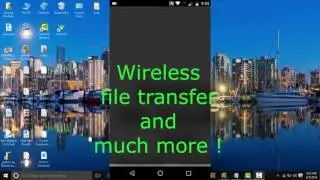 Best way to wirelessly transfer files b/w android and pc [AIRDROID]