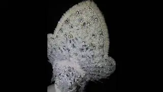 Процесс создания кокошника снегурочки #лисьямастерская