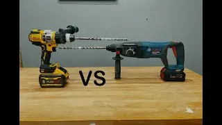 24-26 | Hammer Drill vs SDS Rotary Hammer | SDS ep.16 | DeWALT DCD999