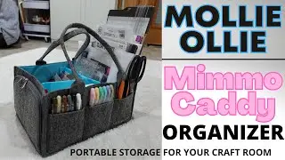 MOLLIE OLLIE Mimmo Caddy -New Craft Room Organization Review & 💥GIVEAWAY NOW CLOSED💥