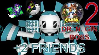 JENNY PLAYS: Crash Bandicoot 2 Dr. N. Gin Boss - JENNY VS DR. N. GIN