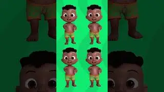 Green Belly Button Song with Cody ! |  Cocomelon Nursery Rhymes 🚍🍉