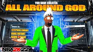 GAME BREAKING BEST BUILD is a DEMIGOD in NBA 2K22! *INSANE* ALL AROUND BUILD! Best Build NBA2K22!