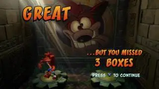 Crash Bandicoot 1 N. Sane Trilogy 100% Run (No relics)
