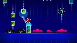 Geometry Dash - clutterfunk ingame by Q0DaX Complete + 3 Coins