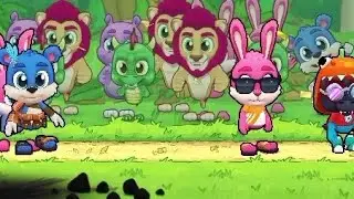 The most stupidest bots in the duos race in Fun Run 4 (I am Angry now!!! 😡😡😡)