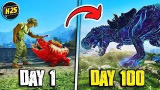 I Survived 100 Days in Ark Ascended's Most Chaotic Mod, Eternal Chaos! 😮