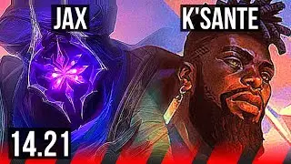 JAX vs K'SANTE (TOP) | VN Challenger | 14.21