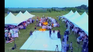 Beautiful outdoor Quinceañera! Andrea's XV | Drone video