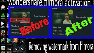 How to remove watermark from wondershare filmora| licence| activate| 2019