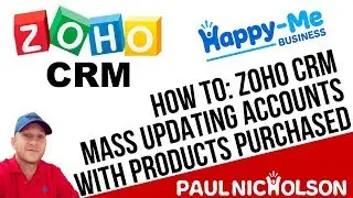 Zoho CRM Adding Account Product Details With Extra Custom Fields