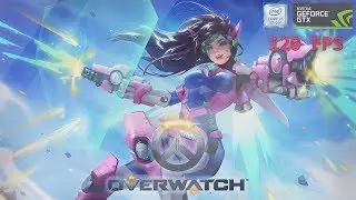 Overwatch Best Settings 120 FPS !!! I5 8300H GTX 1050 Ti Gameplay on Dell G7 15 7588