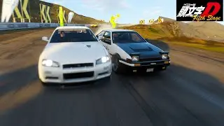 Forza Horizon 4:Initial D Toyota AE86 downhill race