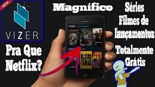 Como assistir filmes séries e animes de lançamento Grátis (Vizer)