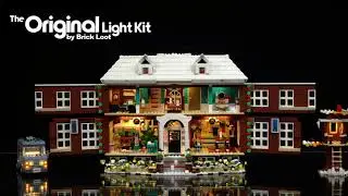 LED Lighting Kit for LEGO Ideas Home Alone set 21330
