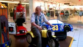At the mall bored...
