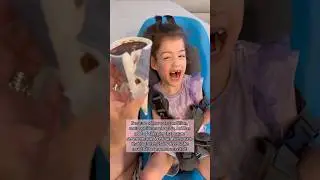 Ari wanted to eat all the sweets, but her body wouldn’t let her. #cerebralpalsy #eoe